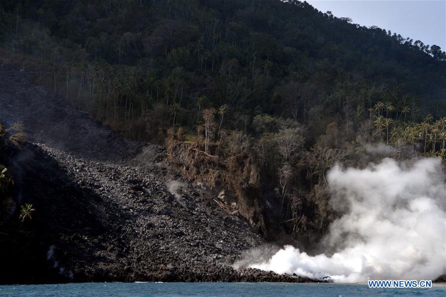 INDONESIA-NORTH SULAWESI-MOUNT KARANGETANG-ERUPTION