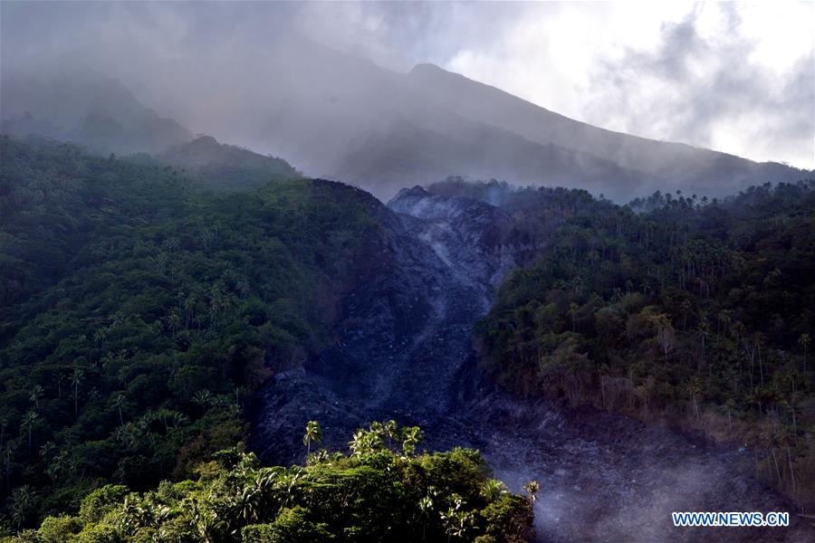 INDONESIA-NORTH SULAWESI-MOUNT KARANGETANG-ERUPTION