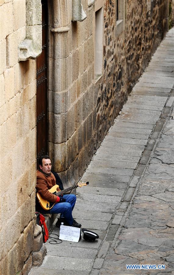 SPAIN-CACERES-CITY VIEW 