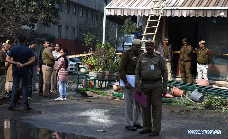 INDIA-NEW DELHI-HOTEL-FIRE