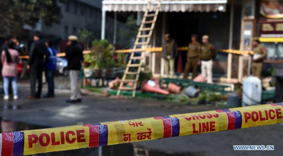 INDIA-NEW DELHI-HOTEL-FIRE
