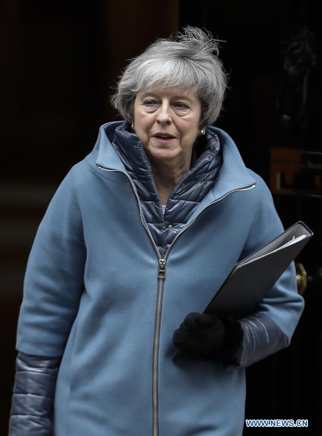 BRITAIN-LONDON-THERESA MAY-UPDATE ON BREXIT