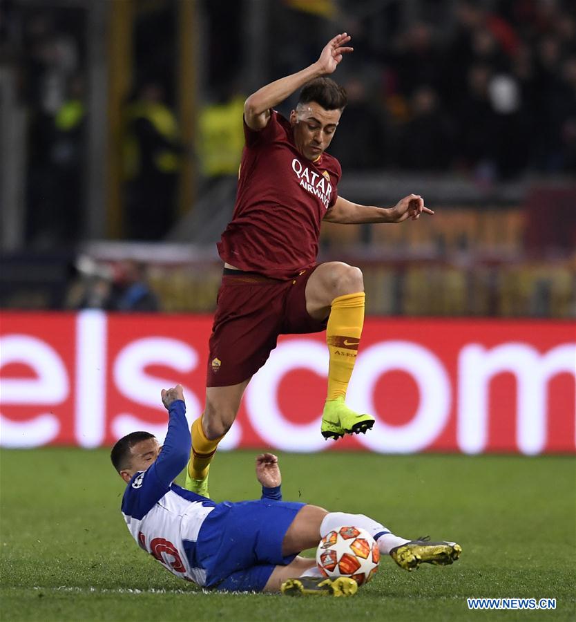 (SP)ITALY-ROME-SOCCER-UEFA CHAMPIONS LEAGUE-ROMA VS PORTO