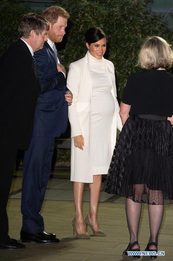 BRITAIN-LONDON-DUKE AND DUCHESS OF SUSSEX-THE WIDER EARTH-GALA PERFORMANCE