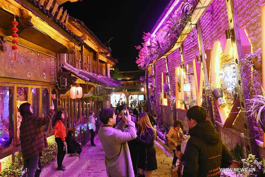 CHINA-YUNNAN-LIJIANG-ANCIENT TOWN-NIGHT(CN)