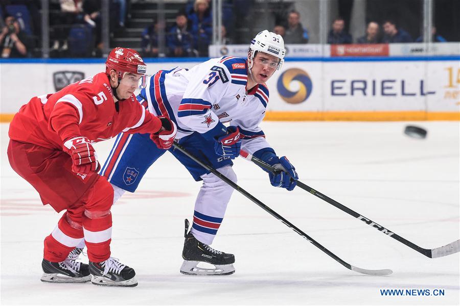 (SP)RUSSIA-MOSCOW-ICE HOCKEY-KHL-SPARTAK VS SKA
