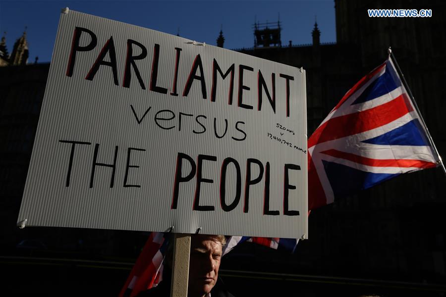BRITAIN-LONDON-BREXIT-DEMONSTRATION