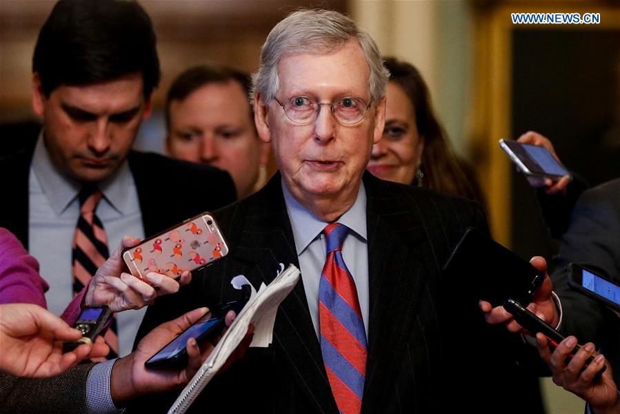 U.S.-WASHINGTON D.C.-SENATE MAJORITY LEADER-MITCH MCCONNELL