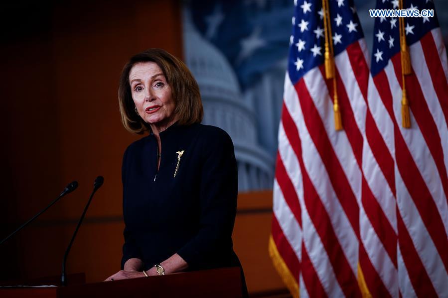 U.S.-WASHINGTON D.C.-HOUSE SPEAKER-NANCY PELOSI