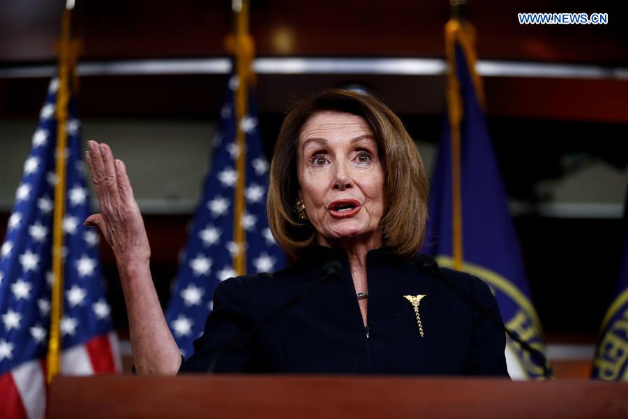 U.S.-WASHINGTON D.C.-HOUSE SPEAKER-NANCY PELOSI