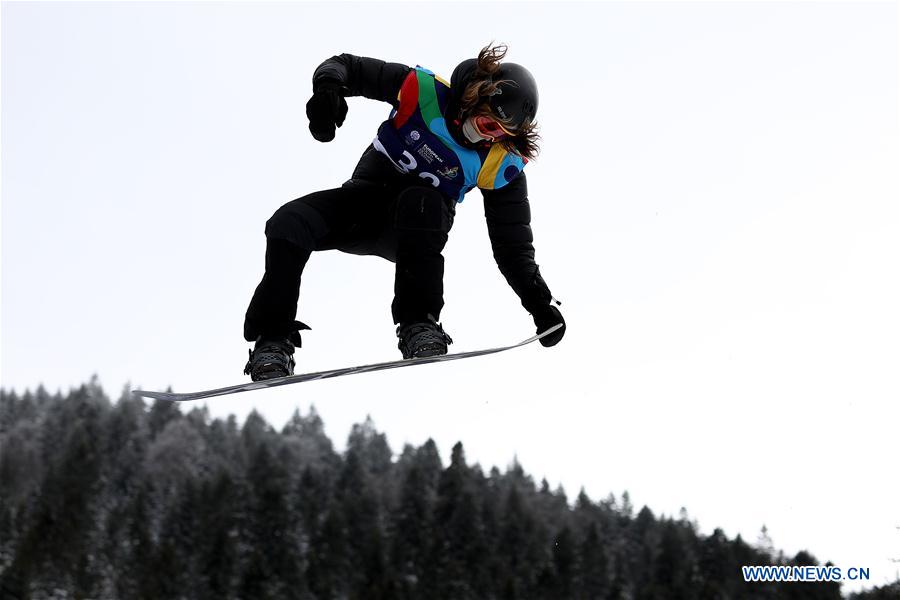 (SP)BOSNIA AND HERZEGOVINA-SARAJEVO-EUROPEAN YOUTH OLYMPIC FESTIVAL-SNOWBOARD BIG AIR FINALS COMPETITION