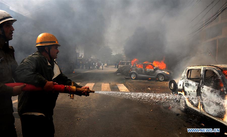 KASHMIR-JAMMU-PROTEST-SUICIDE ATTACK