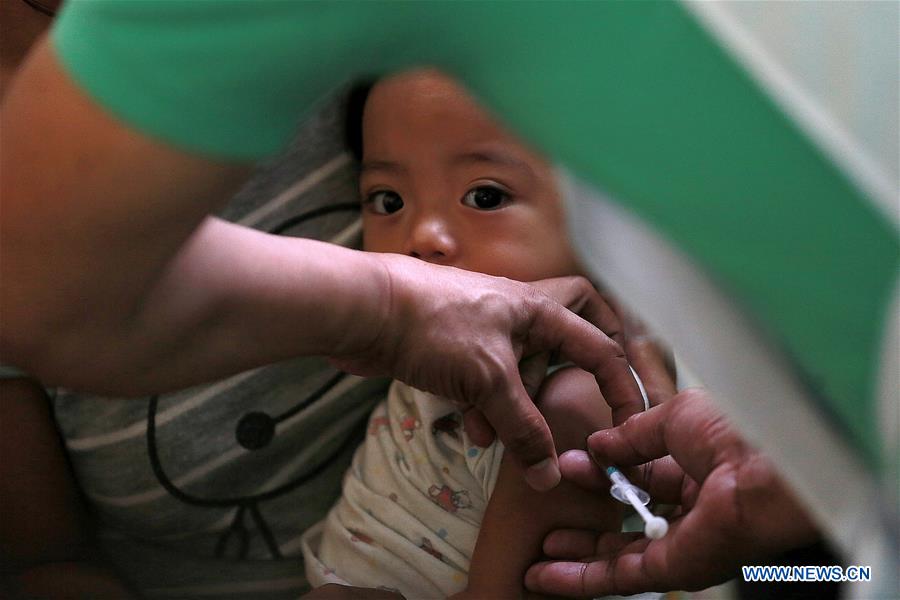 PHILIPPINES-MANILA-MEASLES VACCINATION