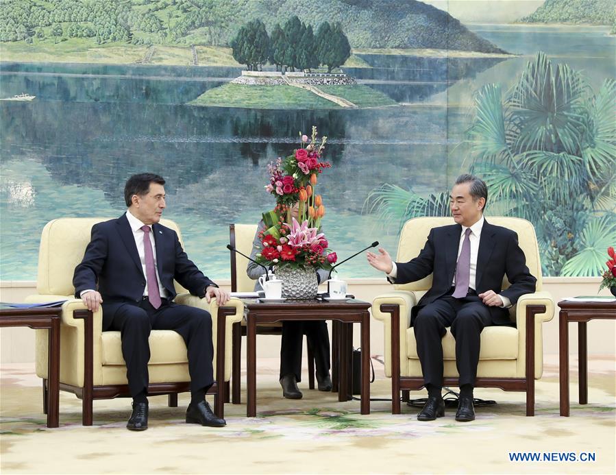 CHINA-BEIJING-WANG YI-SCO-MEETING (CN)