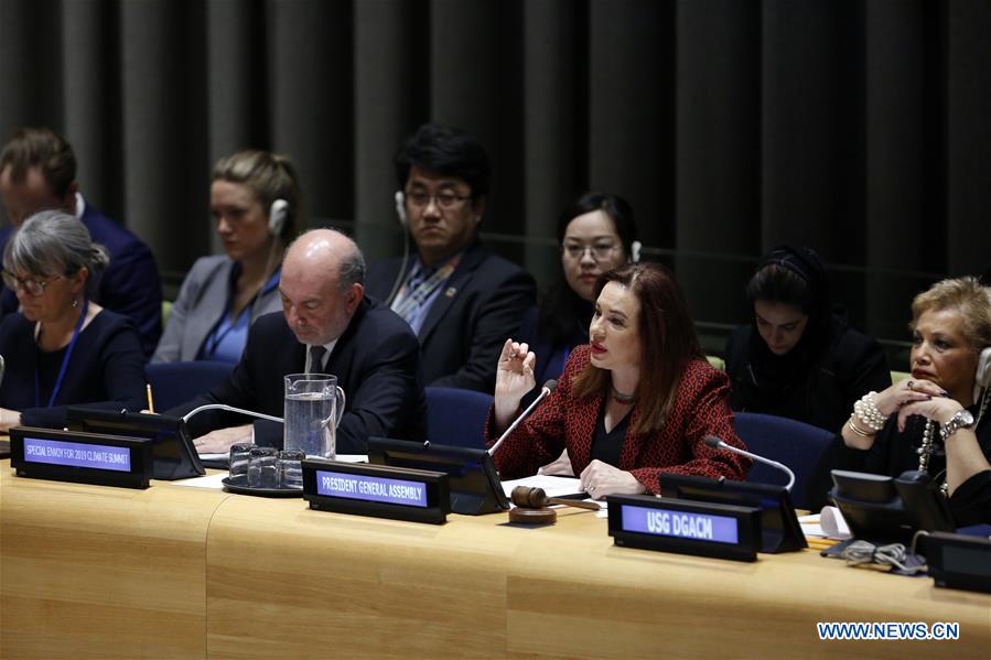 UN-GENERAL ASSEMBLY-2019 CLIMATE SUMMIT-JOINT BRIEFING