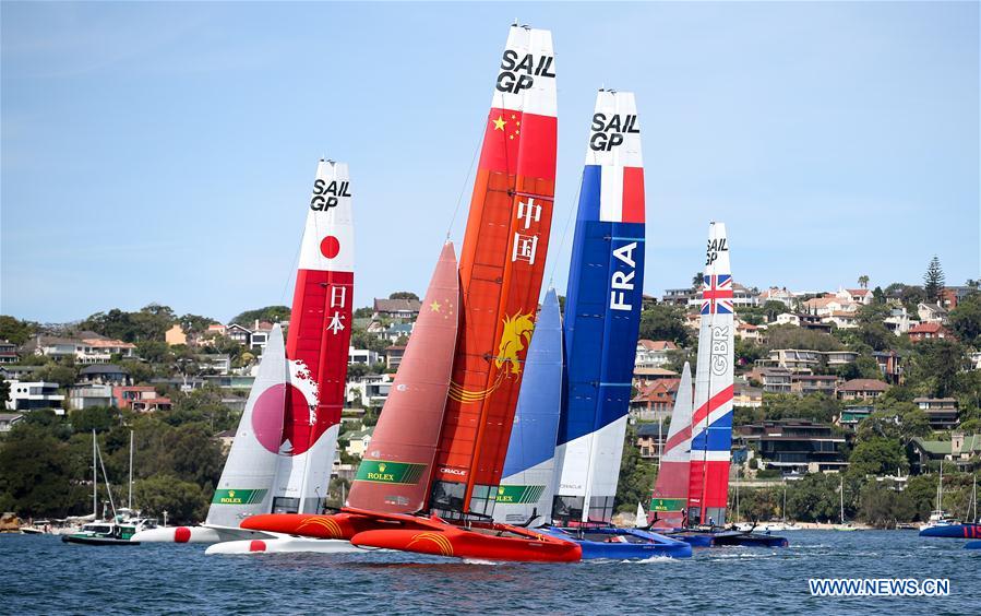 (SP)AUSTRALIA-SYDNEY-SAILING-SAILGP RACE