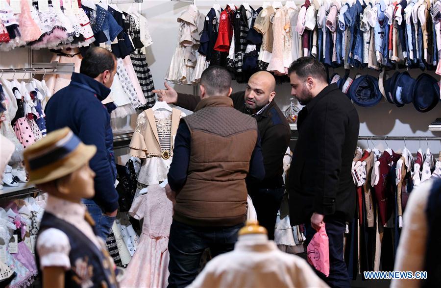 SYRIA-DAMASCUS-TEXTILE FAIR