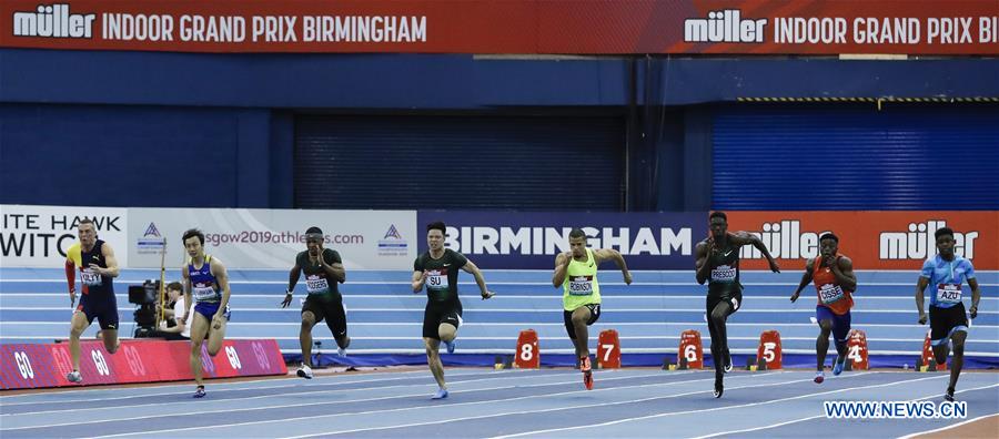 (SP)BRITAIN-BIRMINGHAM-IAAF-INDOOR-GRAND PRIX-SU BINGTIAN