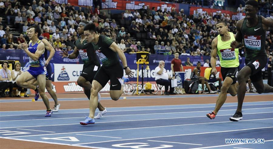 (SP)BRITAIN-BIRMINGHAM-IAAF-INDOOR-GRAND PRIX-SU BINGTIAN