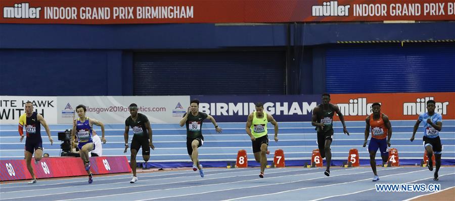 (SP)BRITAIN-BIRMINGHAM-IAAF-INDOOR-GRAND PRIX-SU BINGTIAN