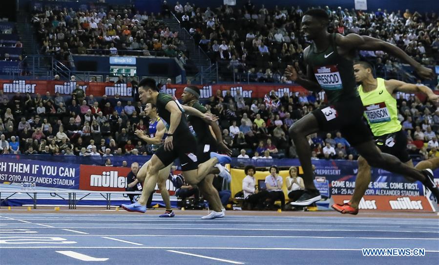 (SP)BRITAIN-BIRMINGHAM-IAAF-INDOOR-GRAND PRIX-SU BINGTIAN