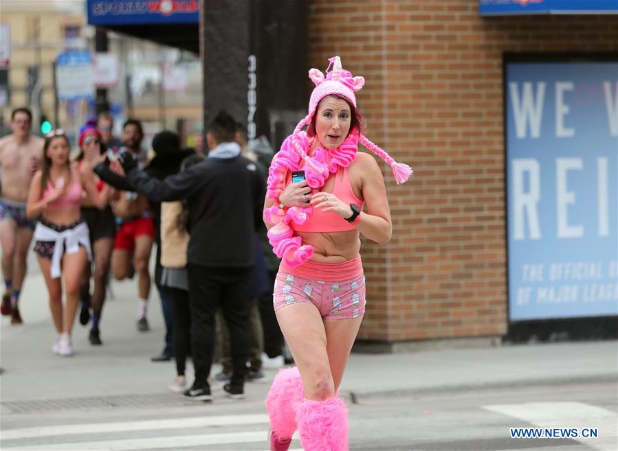 U.S.-CHICAGO-CHARITY-RUN IN UNDERWEAR