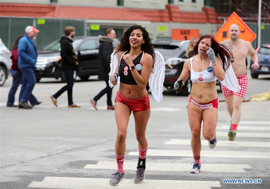 U.S.-CHICAGO-CHARITY-RUN IN UNDERWEAR