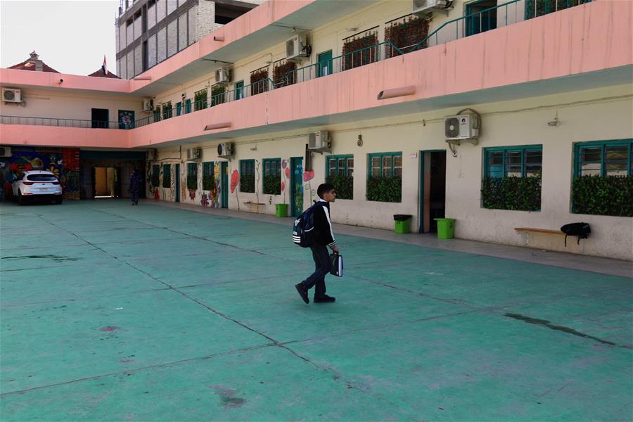 IRAQ-BAGHDAD-TEACHER STRIKE