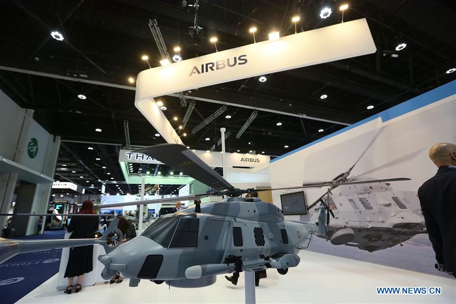 UAE-ABU DHABI-DEFENSE EXHIBITION