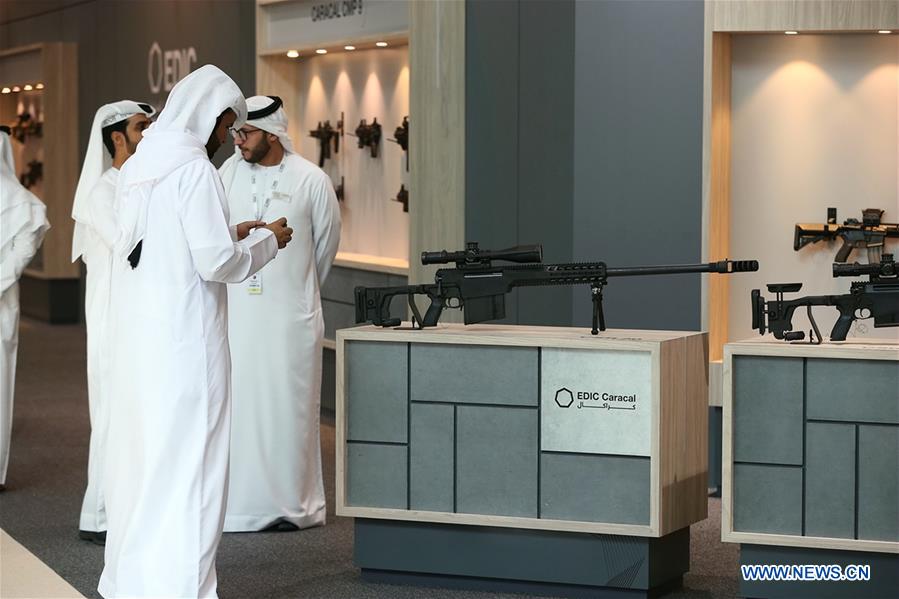 UAE-ABU DHABI-DEFENSE EXHIBITION