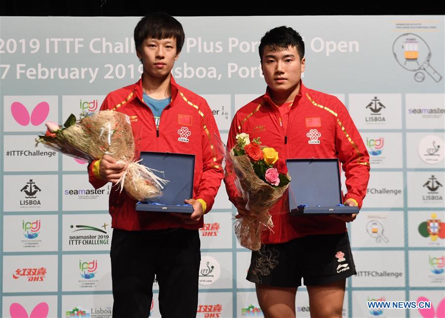 (SP)PORTUGAL-LISBON-TABLE TENNIS