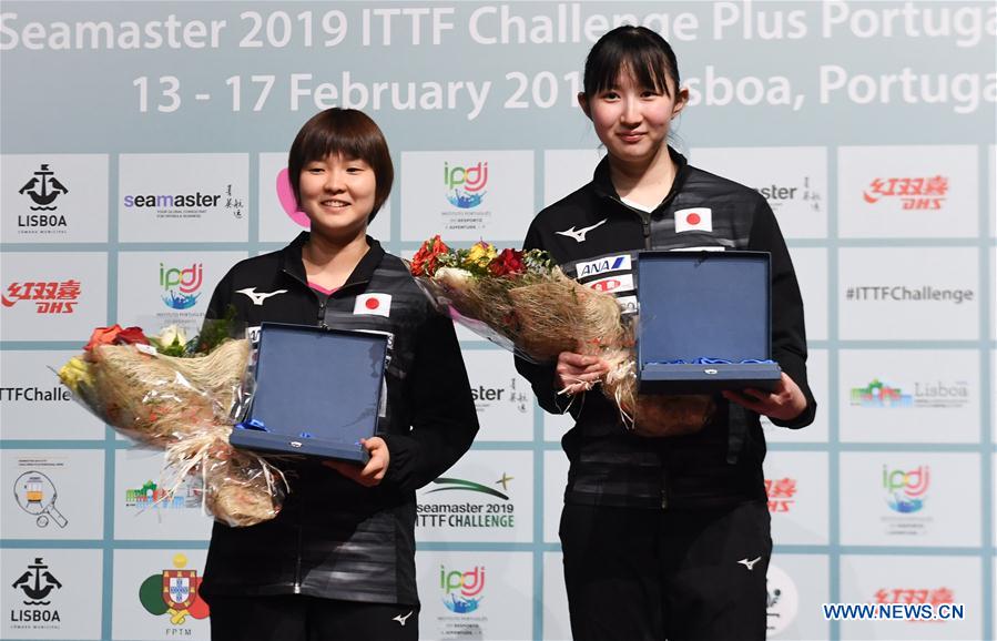(SP)PORTUGAL-LISBON-TABLE TENNIS