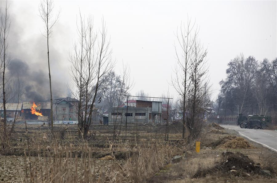 KASHMIR-SRINAGAR-GUNFIGHT