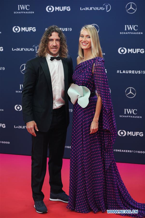 (SP)MONACO-WORLD SPORTS AWARDS-RED CARPET