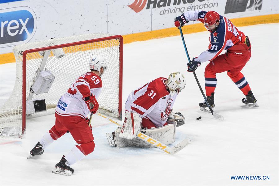 (SP)RUSSIA-MOSCOW-KHL-CSKA VS VITYAZ