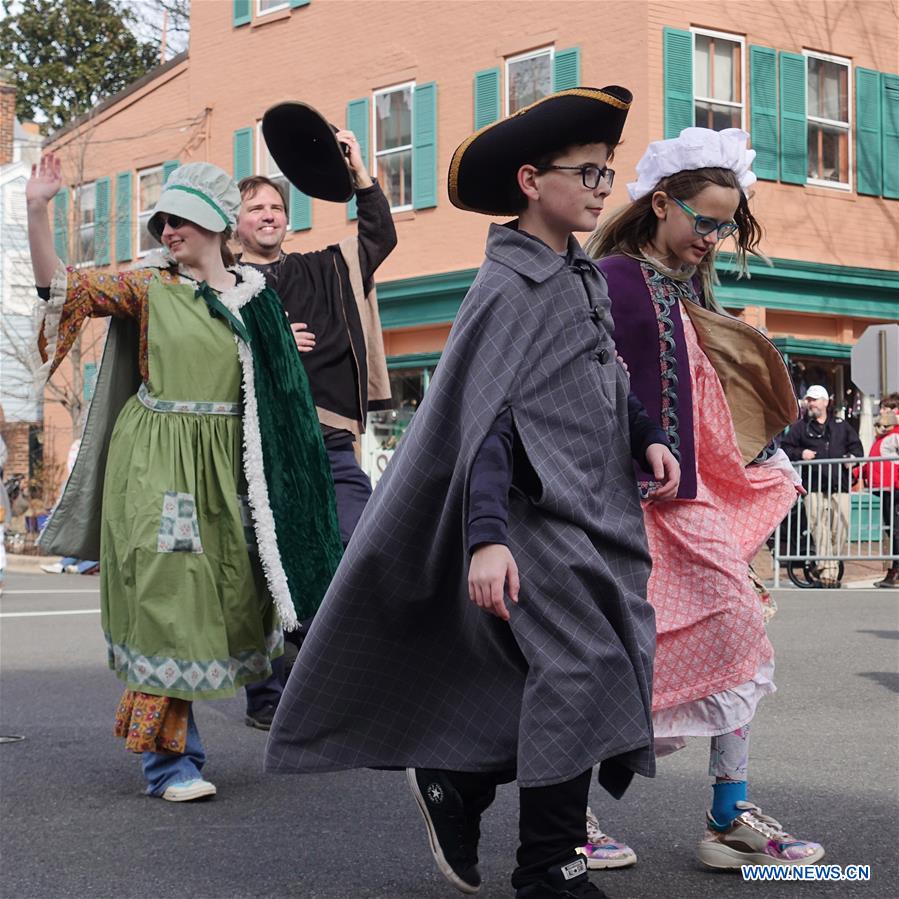 U.S.-VIRGINIA-GEORGE WASHINGTON'S DAY-PARADE