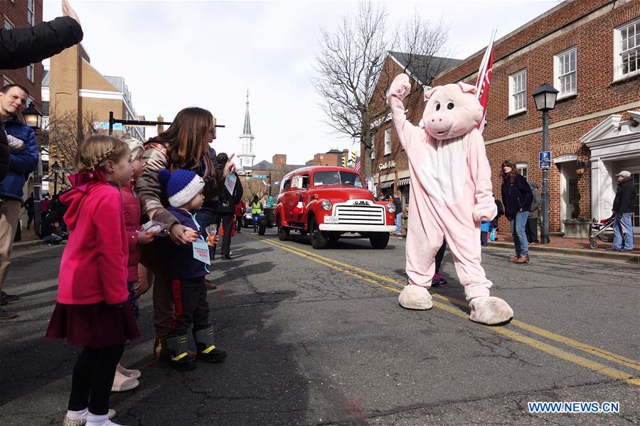 U.S.-VIRGINIA-GEORGE WASHINGTON'S DAY-PARADE