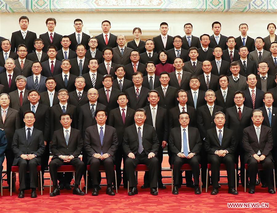 CHINA-BEIJING-TOP LEADERS-CHANG'E-4 MISSION-REPRESENTATIVES-MEETING (CN)