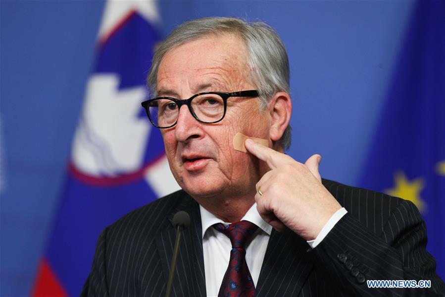 BELGIUM-BRUSSELS-EU-JUNCKER-PRESS CONFERENCE