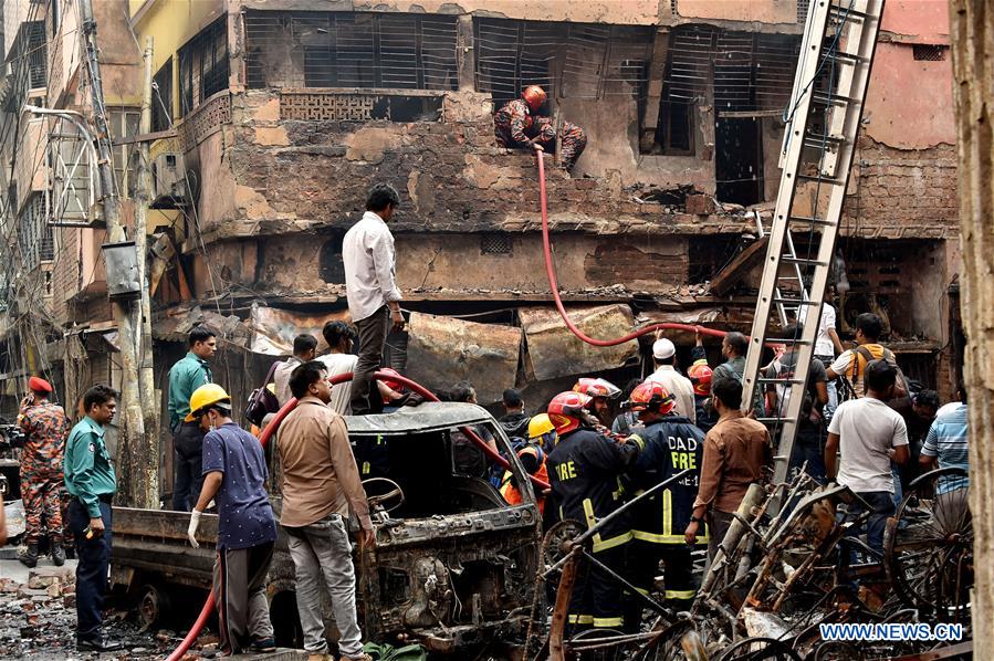 BANGLADESH-DHAKA-FIRE-DEATH TOLL