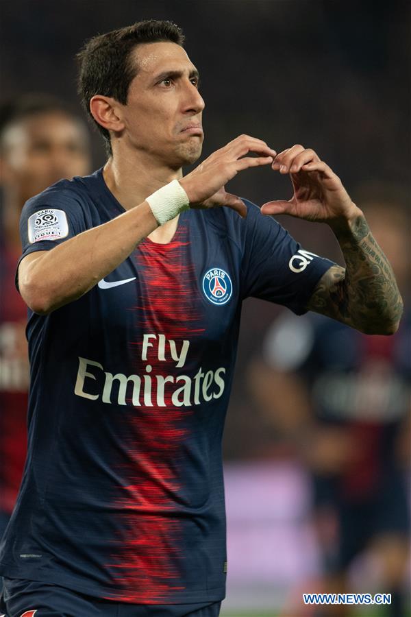 (SP)FRANCE-PARIS-FOOTBALL-LIGUE 1-PARIS SAINT-GERMAIN VS MONTPELLIER