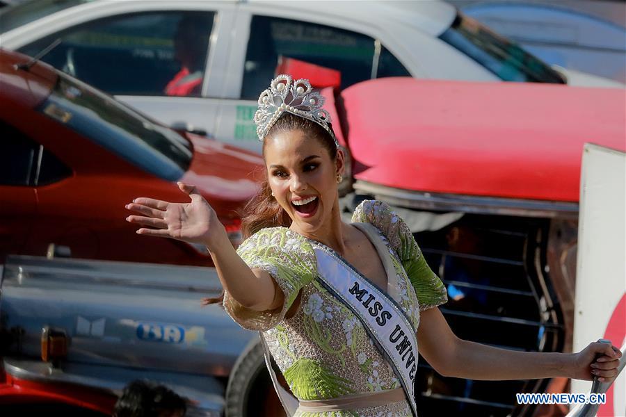 PHILIPPINES-MANILA-MISS UNIVERSE-GRAND HOMECOMING PARADE