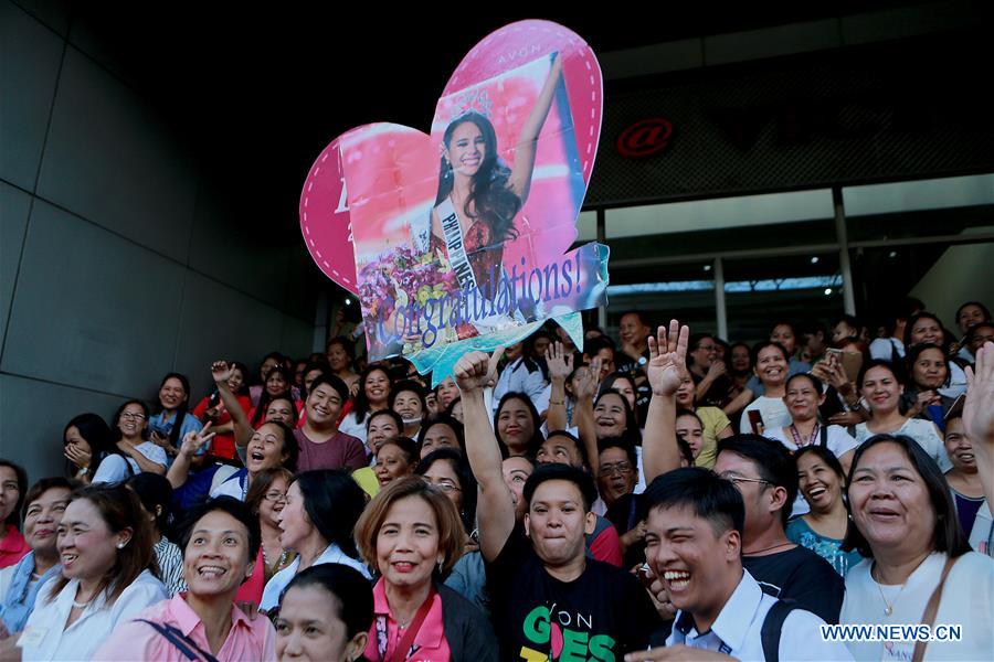 PHILIPPINES-MANILA-MISS UNIVERSE-GRAND HOMECOMING PARADE
