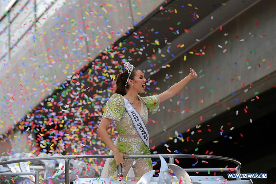 PHILIPPINES-MANILA-MISS UNIVERSE-GRAND HOMECOMING PARADE