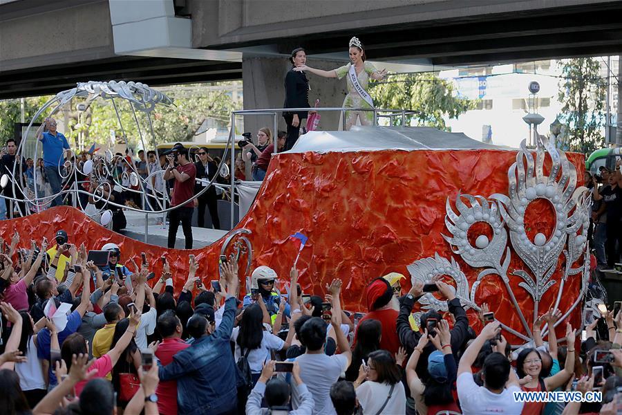 PHILIPPINES-MANILA-MISS UNIVERSE-GRAND HOMECOMING PARADE