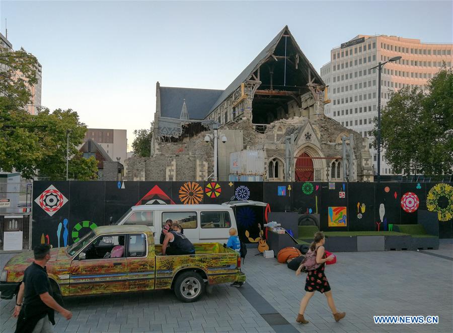NEW ZEALAND-CHRISTCHURCH-EARTHQUAKE-ANNIVERSARY