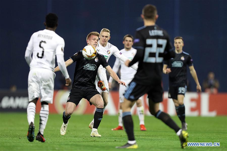  (SP)CROATIA-ZAGREB-SOCCER-UEFA EUROPA LEAGUE-DINAMO ZAGREB VS VIKTORIA PLZEN