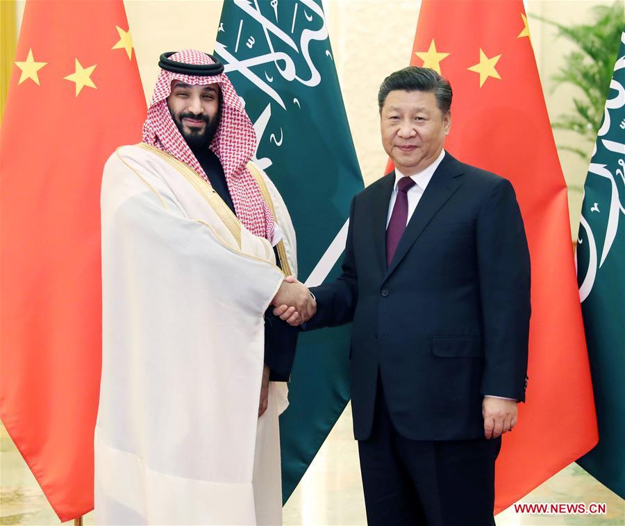 CHINA-BEIJING-XI JINPING-SAUDI ARABIA-MOHAMMED-MEETING (CN)