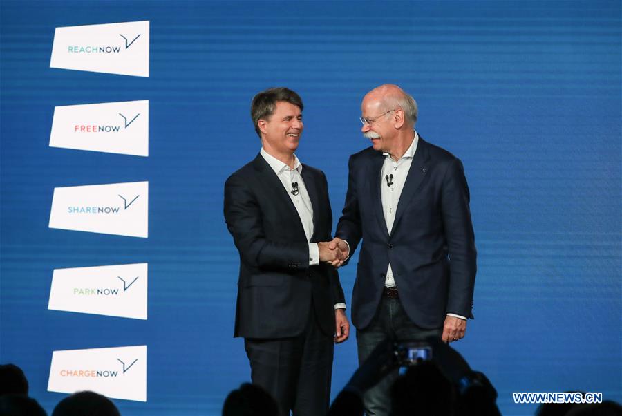 GERMANY-BERLIN-DAIMLER-BMW-CAR SHARING-JOINT VENTURE