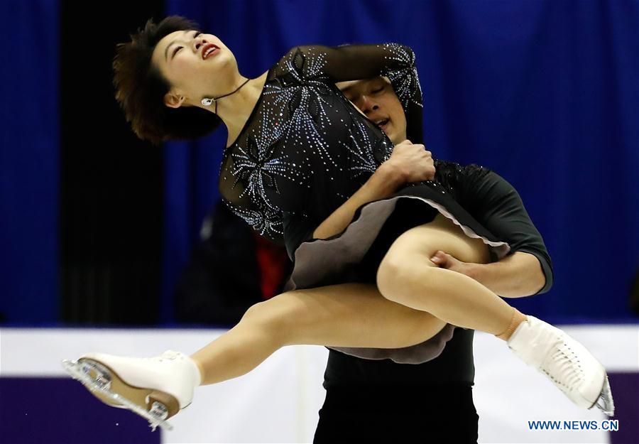 (SP)CHINA-CHANGCHUN-FIGURE SKATING-CHINESE NATIONAL CHAMPIONSHIP COMPETITION(CN)